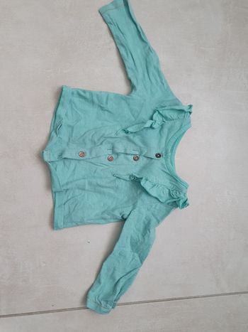 T-shirt manches longues 6 mois fille