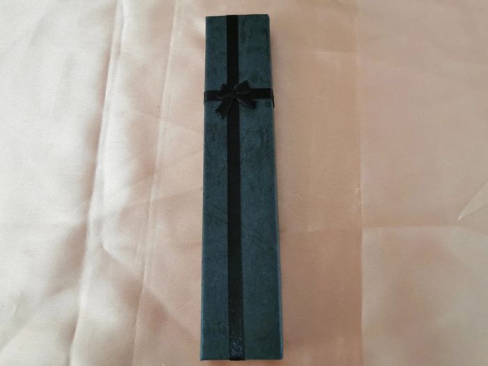 Collier doré. Perles grenat, rouge, dorée. - photo numéro 7