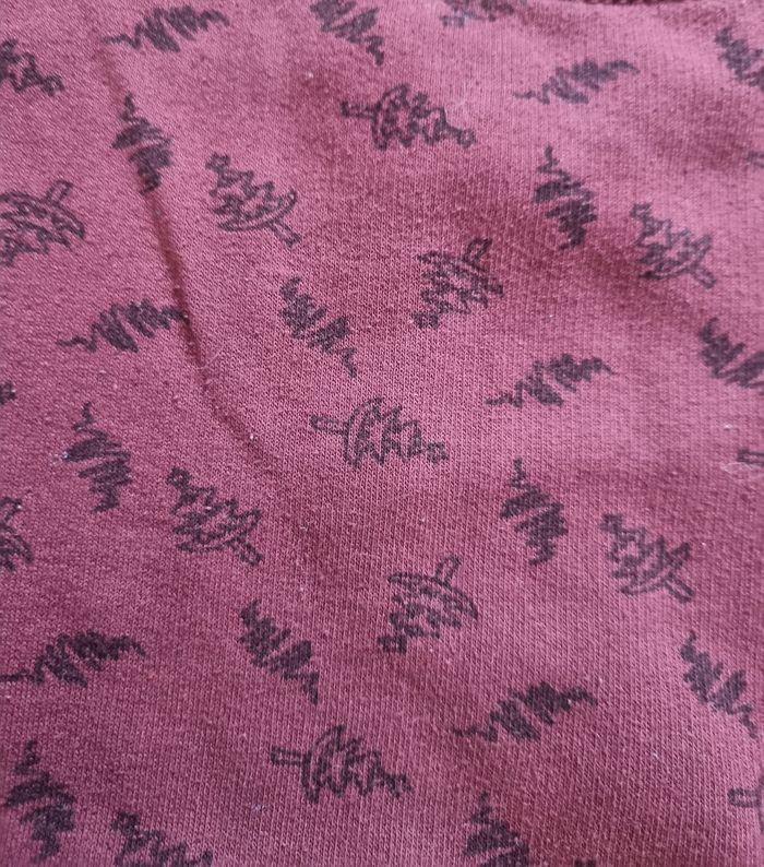 pull garçon bordeaux taille 4/6ans - photo numéro 3