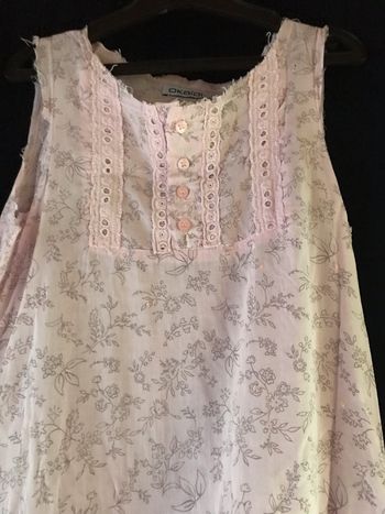 Robe longue. Okaidi. 8 ans. Rose