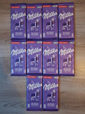 Tablettes milka maxi
