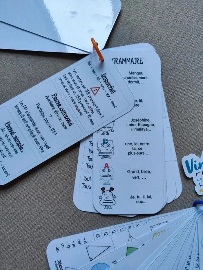 Lot de 2 Mémos Maths et Français - photo numéro 4