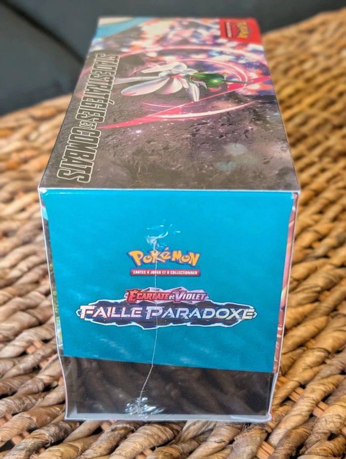 Coffret Pokémon Faille Paradoxe EV4 Stades Stratégies et Combats - photo numéro 4