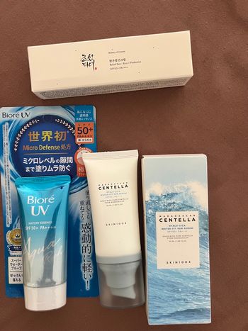 Lot crème solaire coréenne