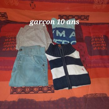 Lot garçon 10 ans
