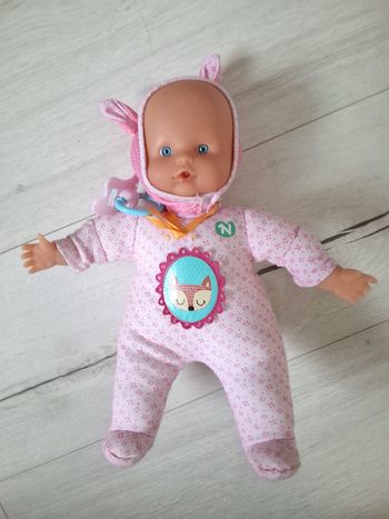 Poupée poupon Nenuco rose 5 fonctions 30 cm Neuf
