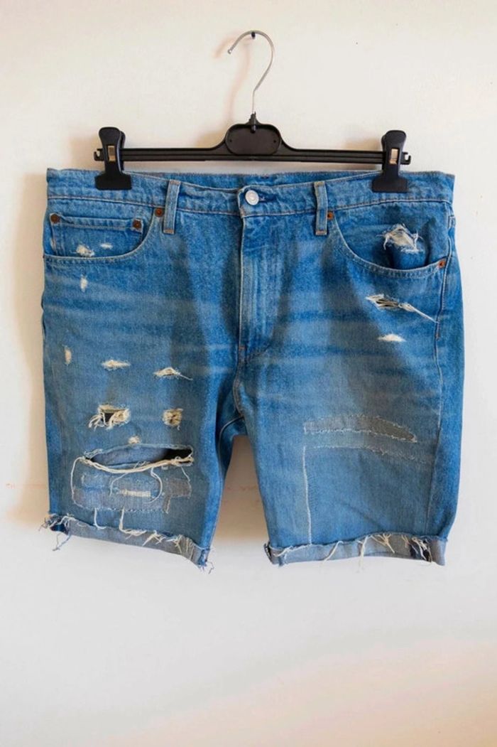 C47 short jeans bleu Levi's W36