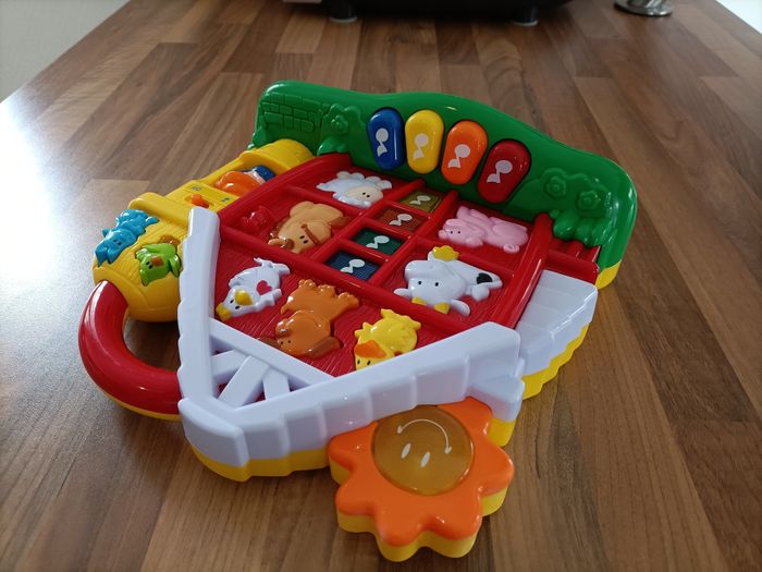 Jouet musical bébé animaux de la ferme - photo numéro 4