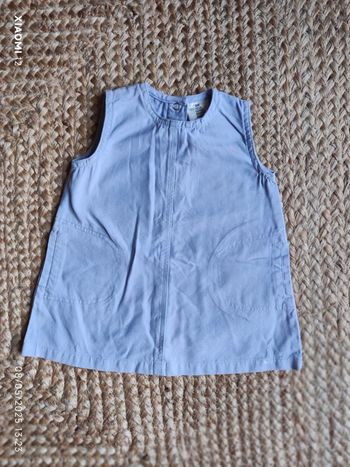 Robe lilas 6 mois fille