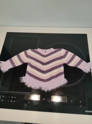 Pull a frange 3 mois fille