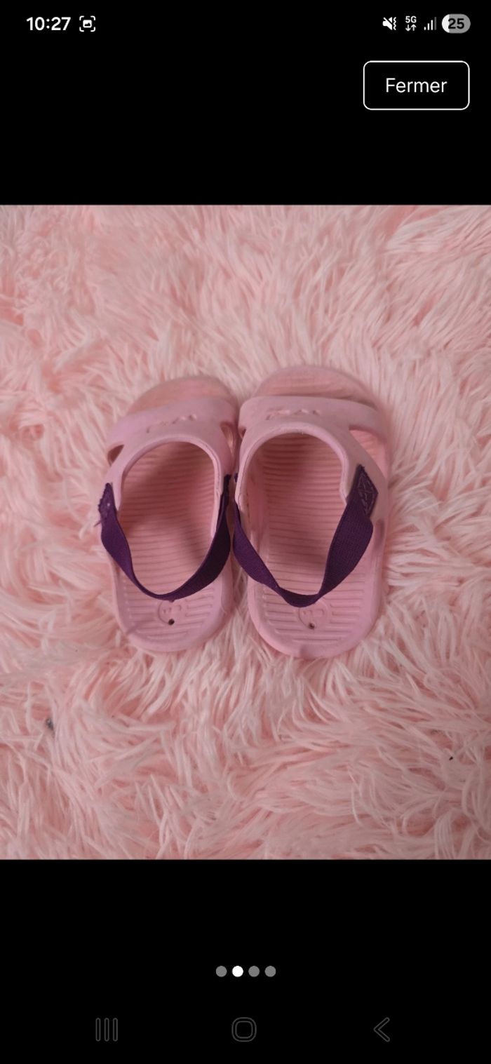 Paire de sandale taille19 décathlon - photo numéro 2