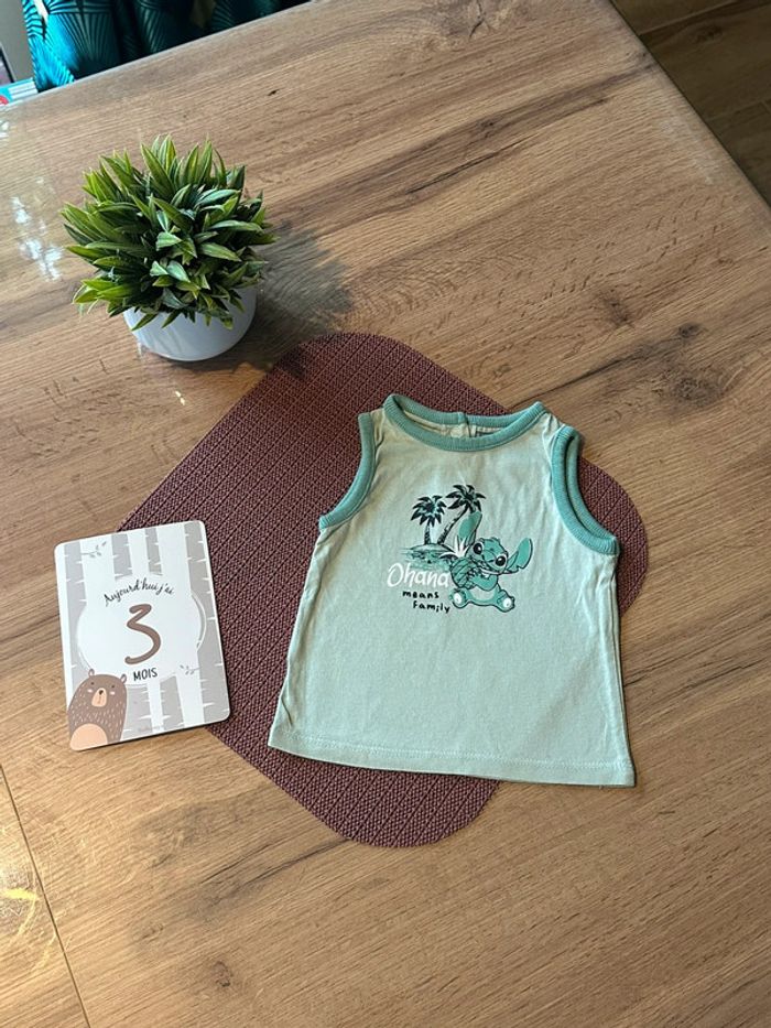 Débardeur Stitch Disney 56cm / 62cm