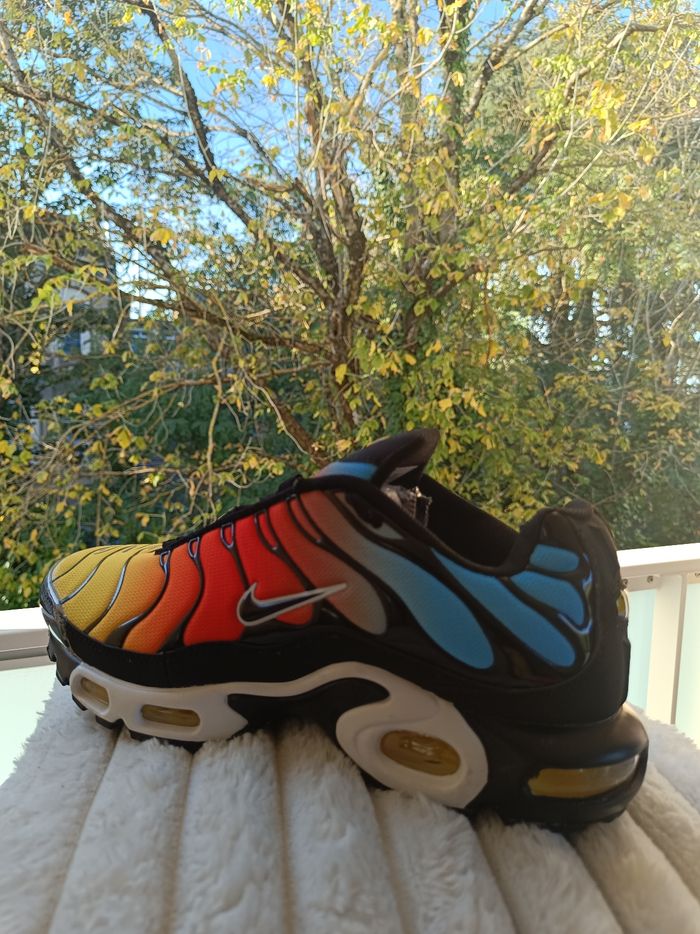 Nike Air Max Plus TN Baltic Blue Safety Orange - photo numéro 2