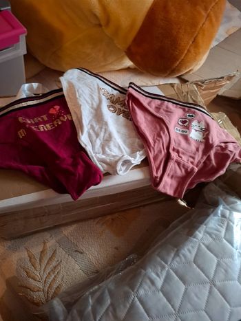 Magnifique Lot de 3 slip filles 12/14ans
