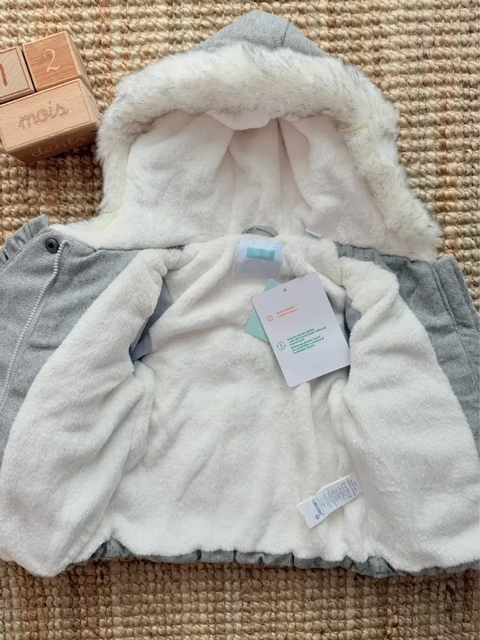 Manteau Obaibi 12mois / 74cm - photo numéro 3