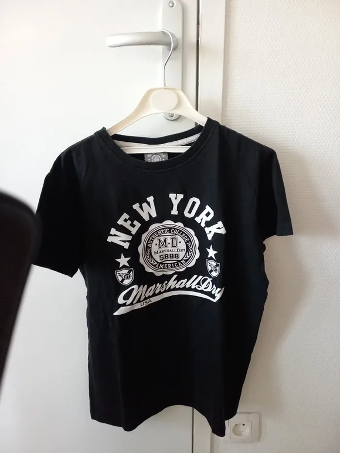 Tee-shirt noir 16 ans - photo numéro 2