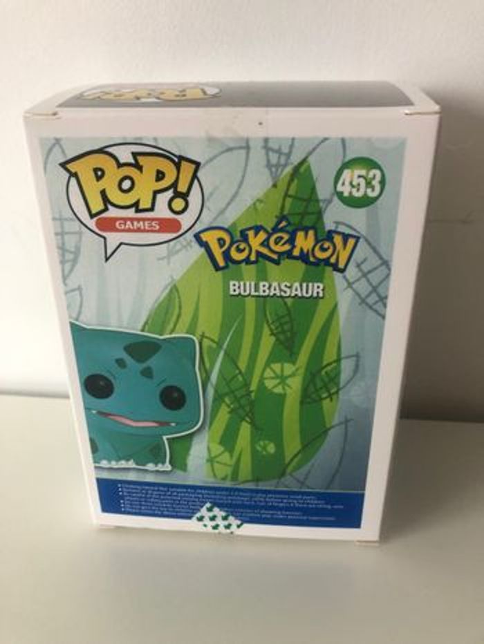 Funko pop pikachu boîte bulbizarre pokemon neuve évolution pichu collection jeux jouet 453 - photo numéro 3