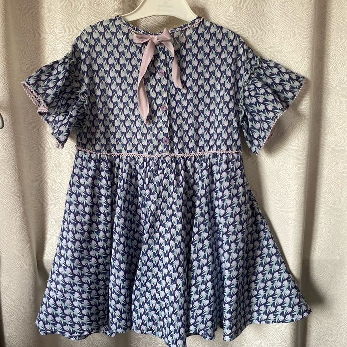 Magnifique robe 3/4 ans jenne pigeon - photo numéro 5