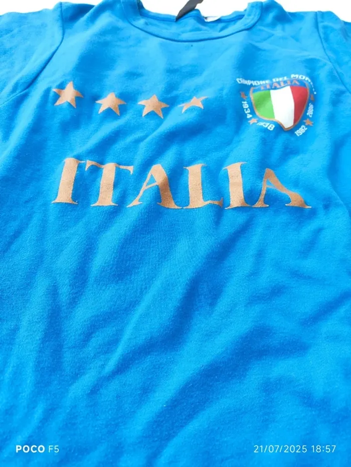 Tee shirt Italia taille M - photo numéro 3