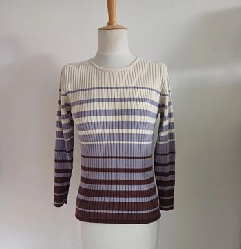 Pull rayé taille M Carol