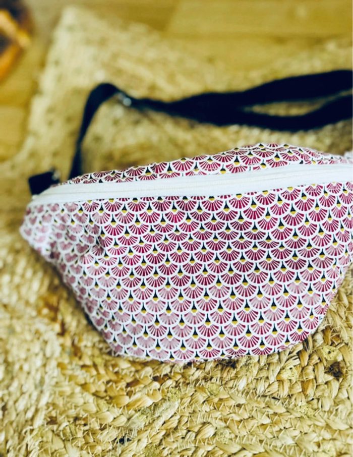 Banane sacoche motif Wax neuve modèle unique - photo numéro 2