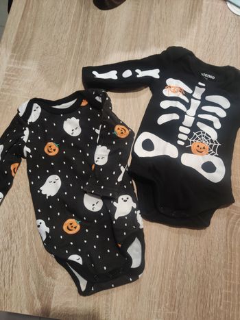 Bodies bébé halloween