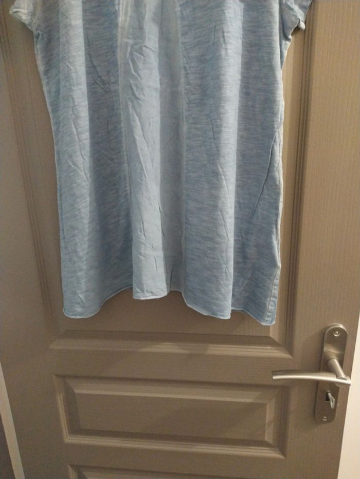 Tee shirt bleu - photo numéro 3