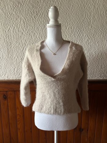 Pull Farfalla - Baby Alpaga & Laine - Made in Italy) - Taille M / 38