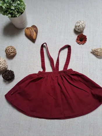 Jupe à bretelles Obaïbi 18 mois