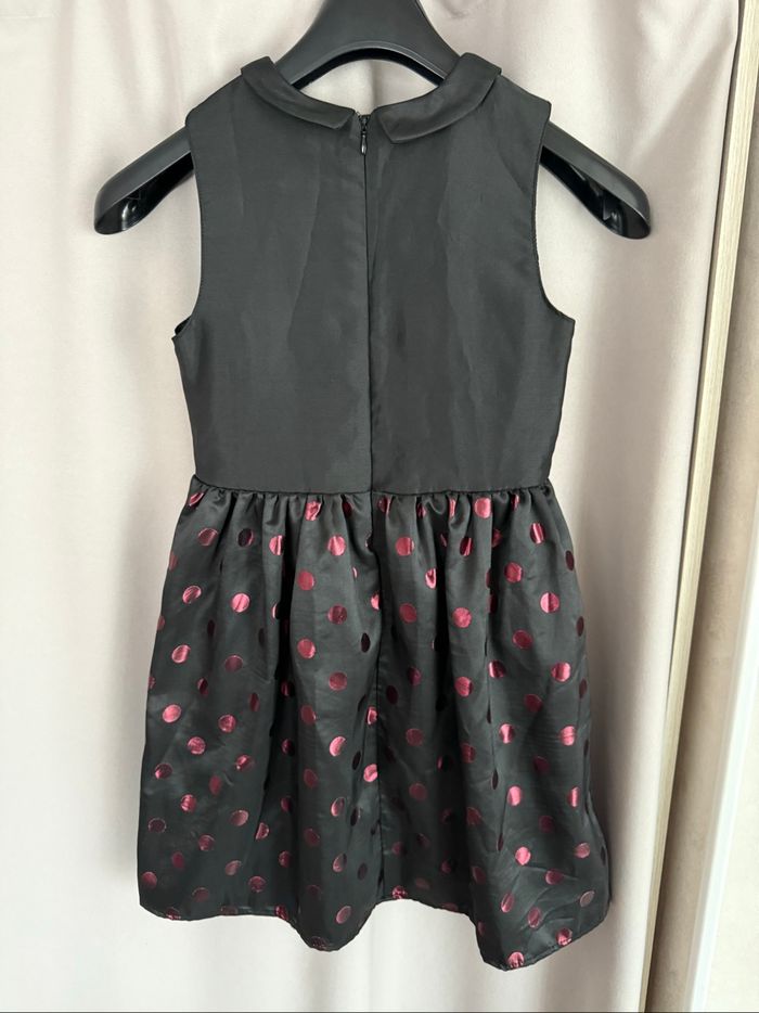 Robe à pois noir rose Kiabi - photo numéro 6