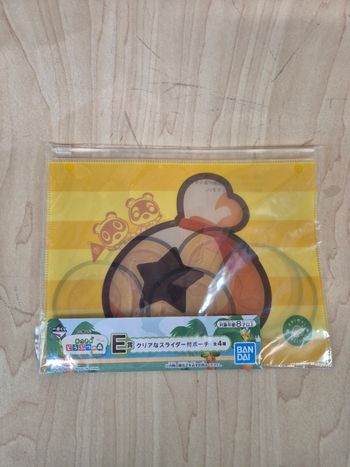 Petite pochette à zip Animal Crossing New Horizons.