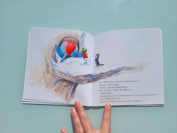 Livre couverture souple, l'école des loisirs, Minusculette en Hiver, 3-6 ans - photo numéro 6