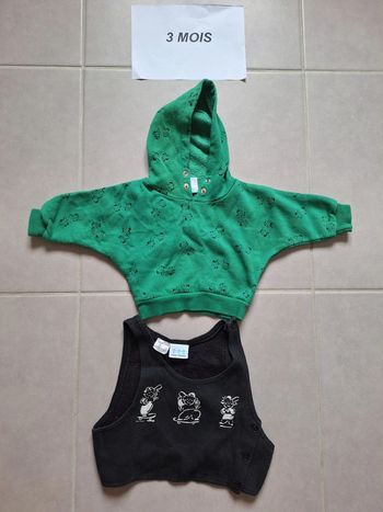 Ensemble 2 pièces 3 pois