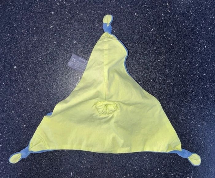 Doudou dragon plat bleu vert orchestra - photo numéro 3