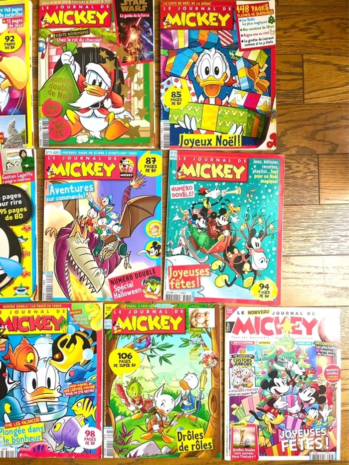 Lot de 16 numéros du Journal de Mickey - photo numéro 9