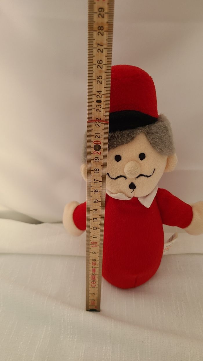 Doudou Peluche Grelot Personnage Bordeaux Egmont Toys - photo numéro 3