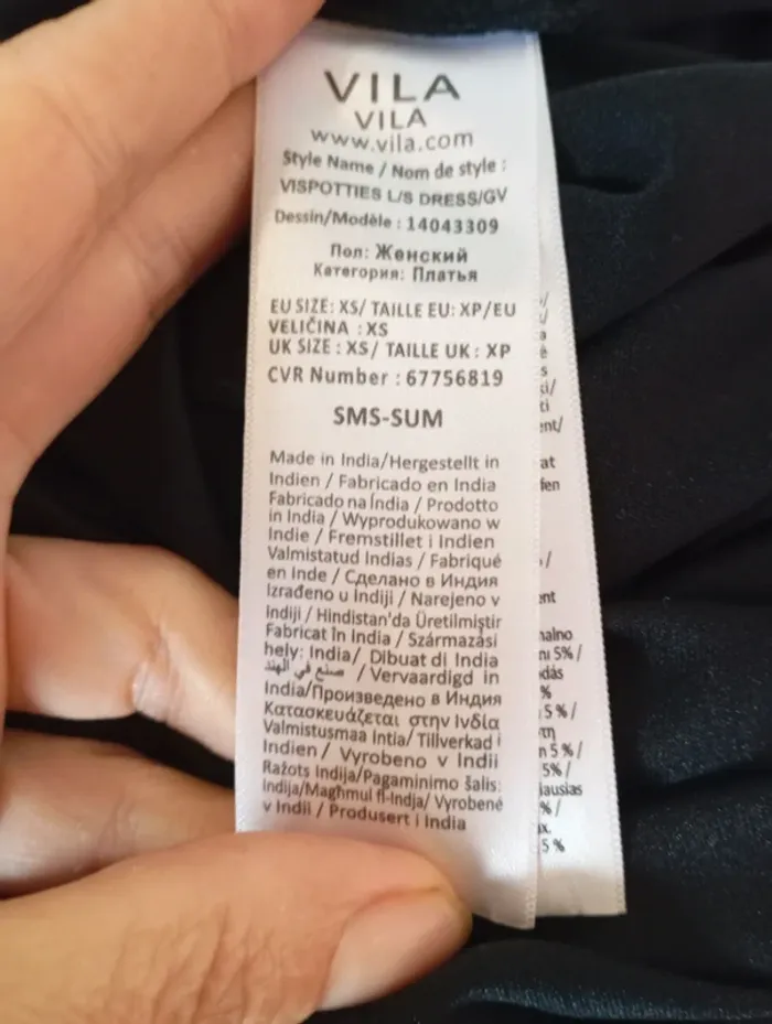 Robe VILA imprimée taille xs - photo numéro 7