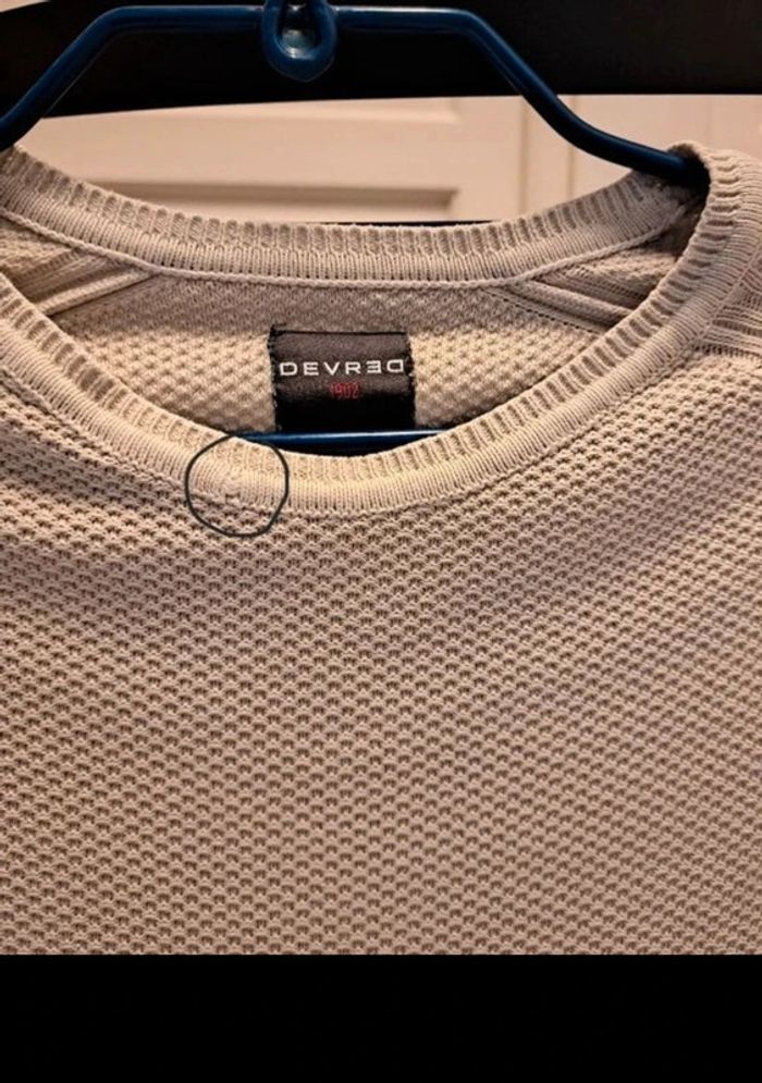 Pull gris Devred taille S - photo numéro 4