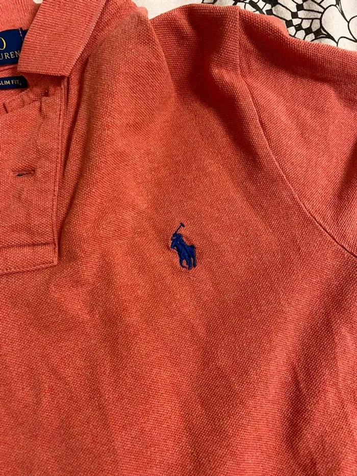Polo corail Ralph Lauren - photo numéro 3