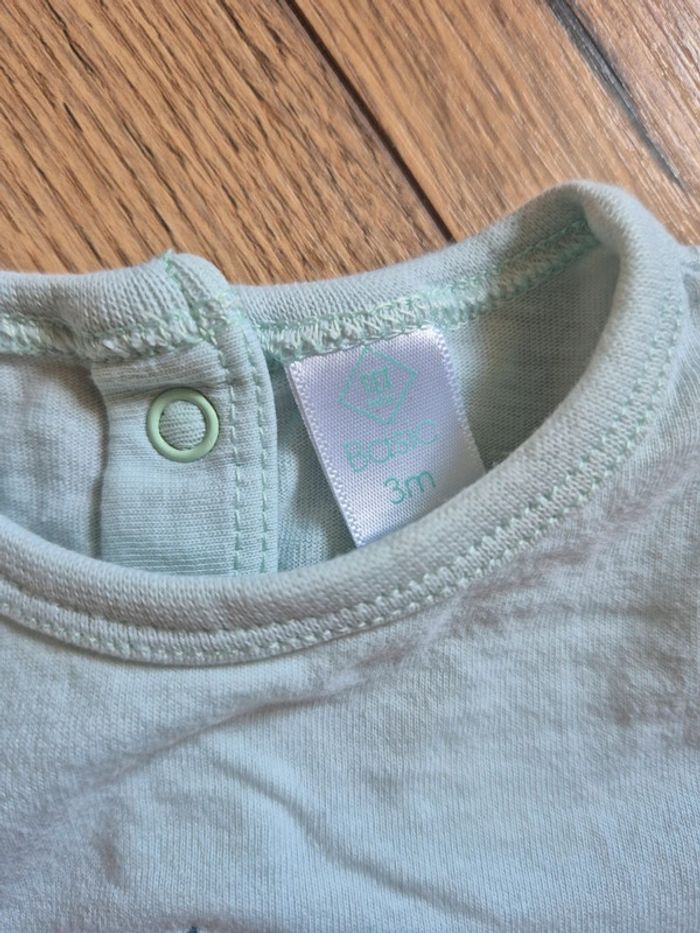 🦄 Pyjama licorne 3 mois tex - photo numéro 4