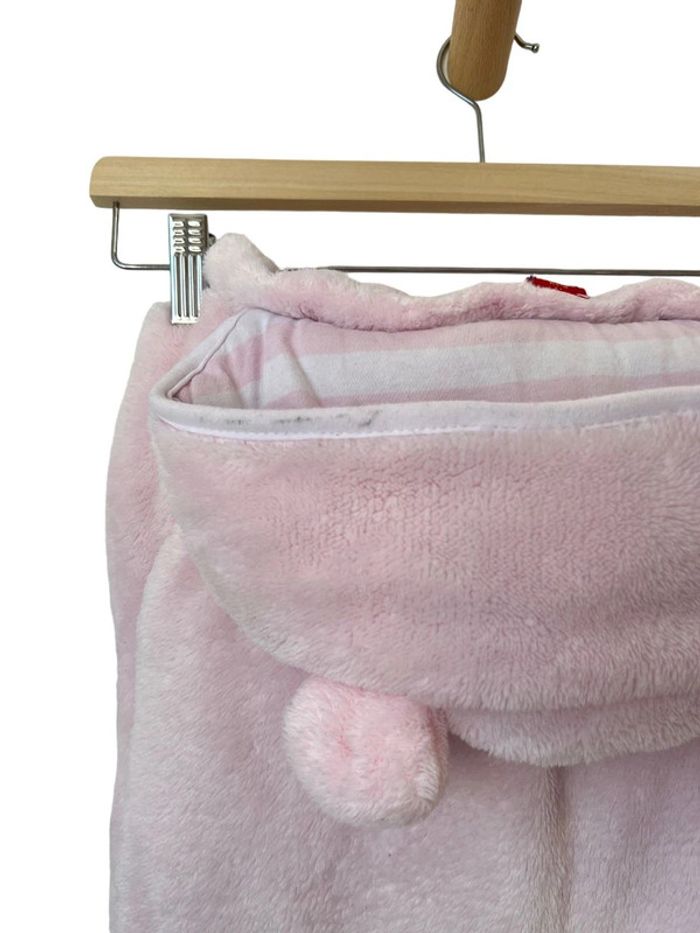 Nid d’ange en polaire douce rose pâle - 0-6 mois - photo numéro 6