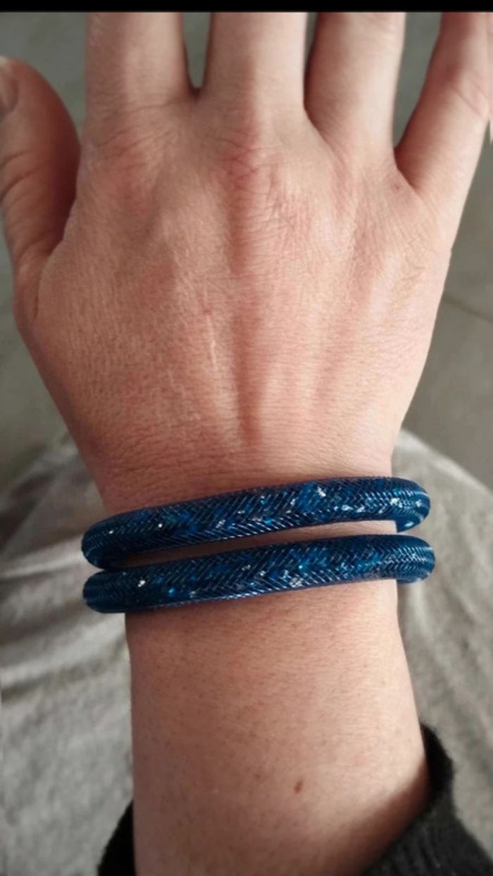 Bracelet aimanté bleu - photo numéro 4