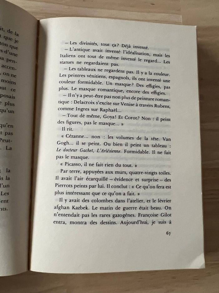 Livre La Tête d’Obsidienne – André Malraux – Gallimard – Bon État - photo numéro 4