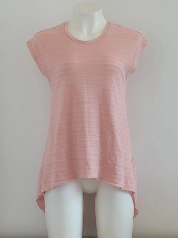 T-shirt top col rond manches courtes XS 34 Primark