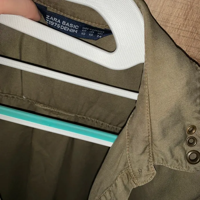 Tunique chemise longue zara - photo numéro 2