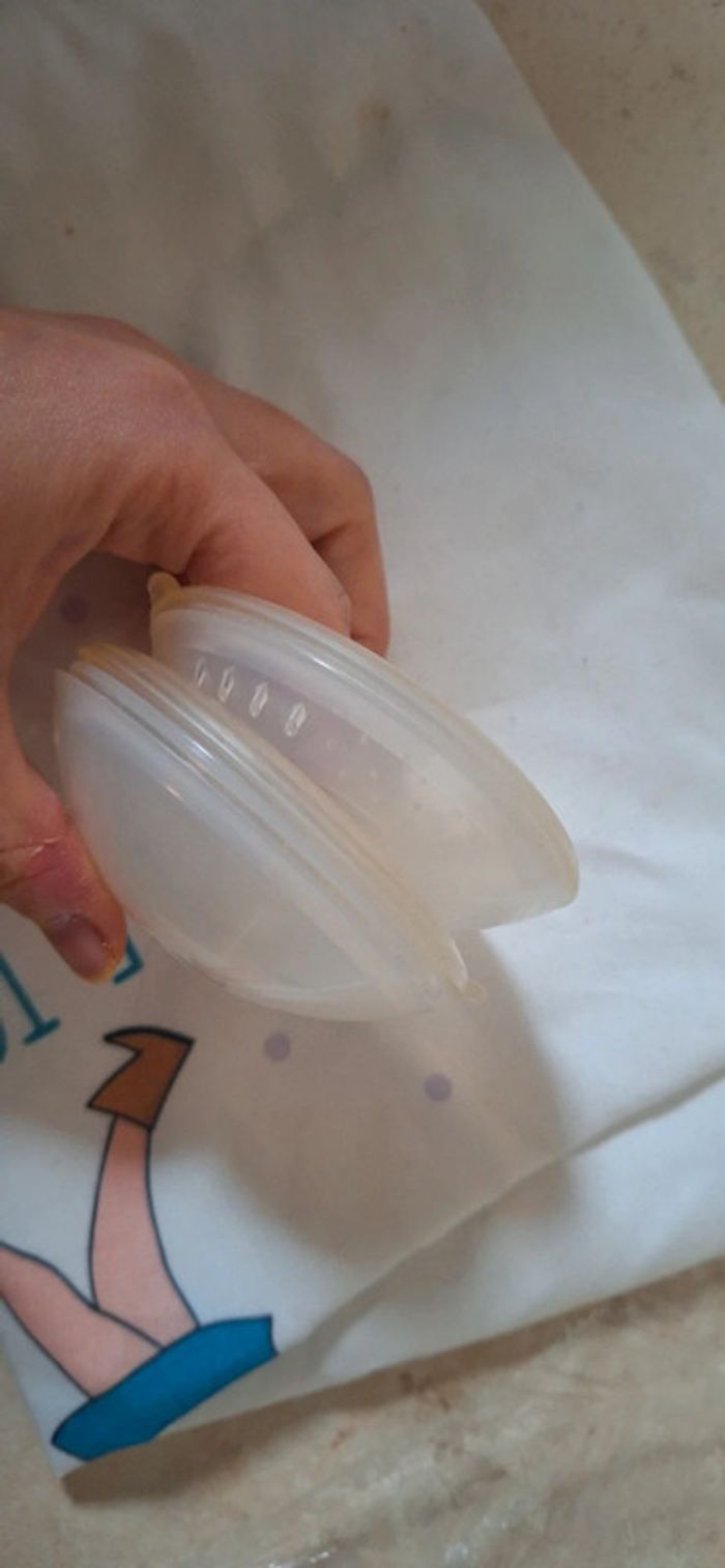 Lot de 2 collecteur de lait maternelle - photo numéro 3