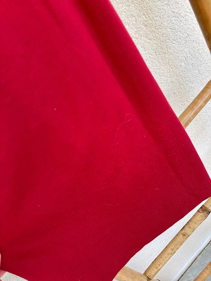 Robe pull bordeaux avec col - photo numéro 8
