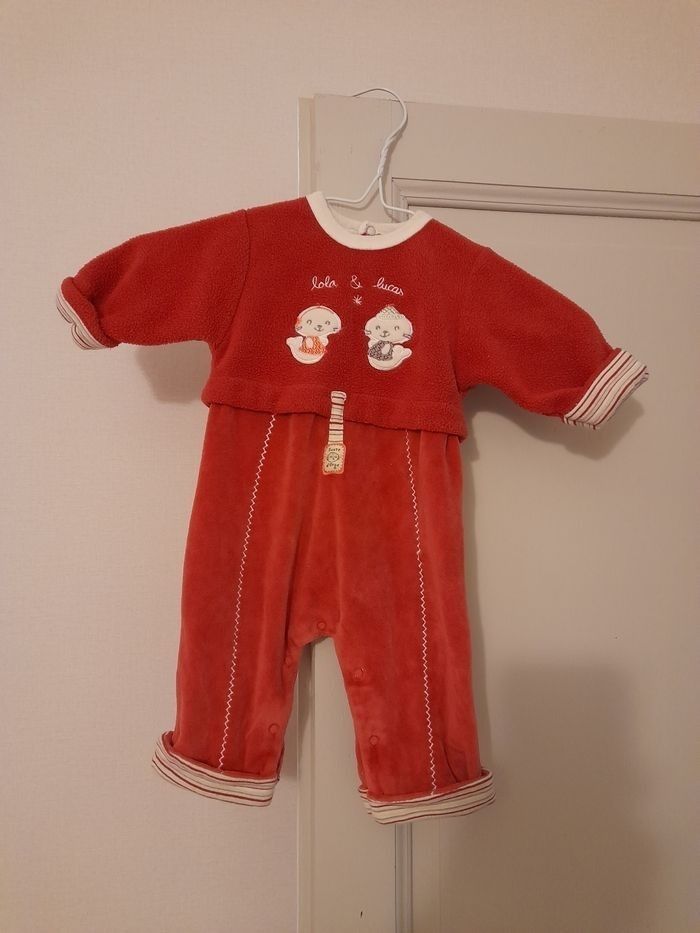 Pyjama polaire garcon hiver