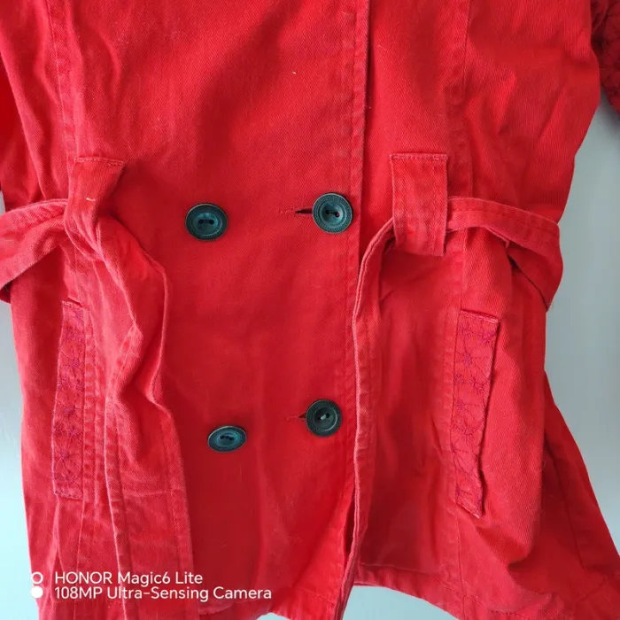 Veste rouge Catimini 10 ans - photo numéro 6