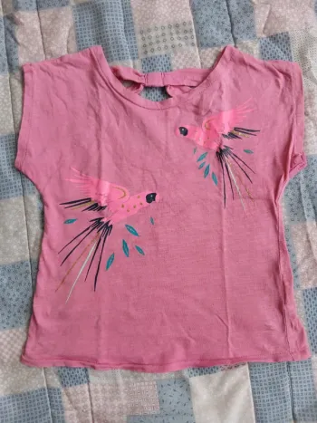 T-shirt oiseau 6 ans